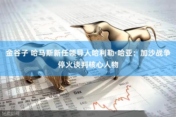 金谷子 哈马斯新任领导人哈利勒·哈亚：加沙战争停火谈判核心人物