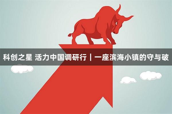 科创之星 活力中国调研行｜一座滨海小镇的守与破